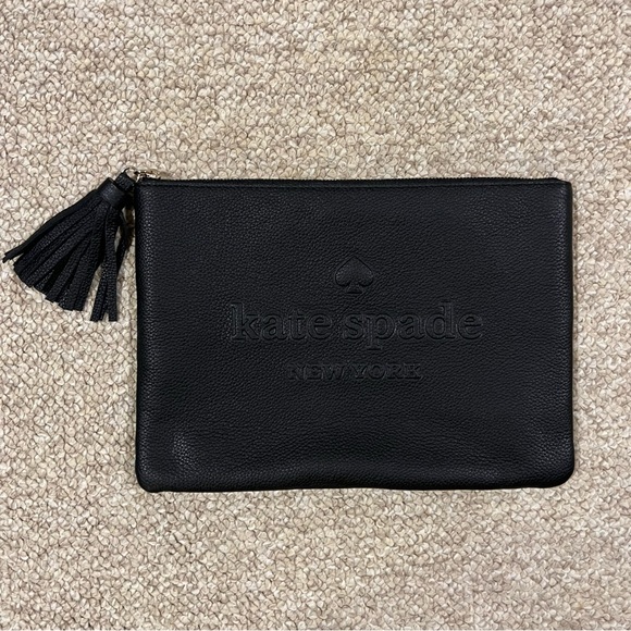NWOT Kate Spade Leather Clutch - Picture 1 of 2